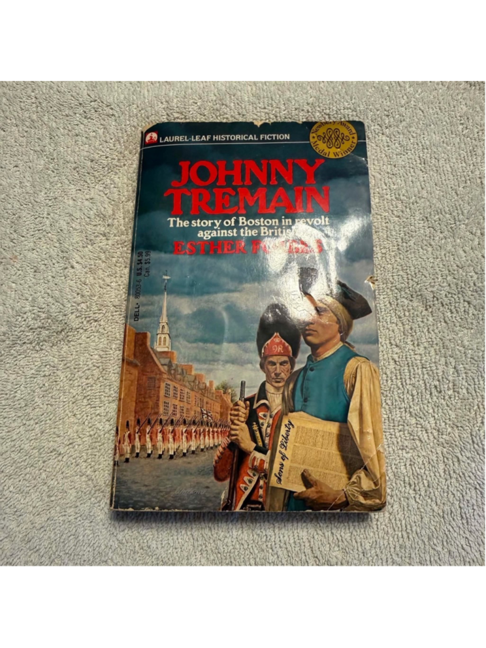Johnny Tremain Dell Coffee Table Book One Size Blue Yellow